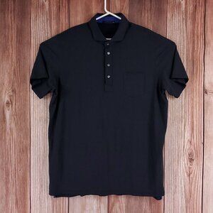 Greyson Mens XXL Black Pima Cotton Modal Short Sleeve Golf Polo Shirt Stretch
